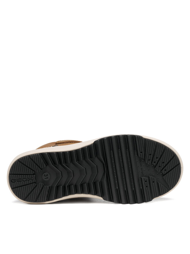Geox Schnürschuhe Geox J Bunshee Boy B Abx J16FMA 0ME33 C0013 M Braun