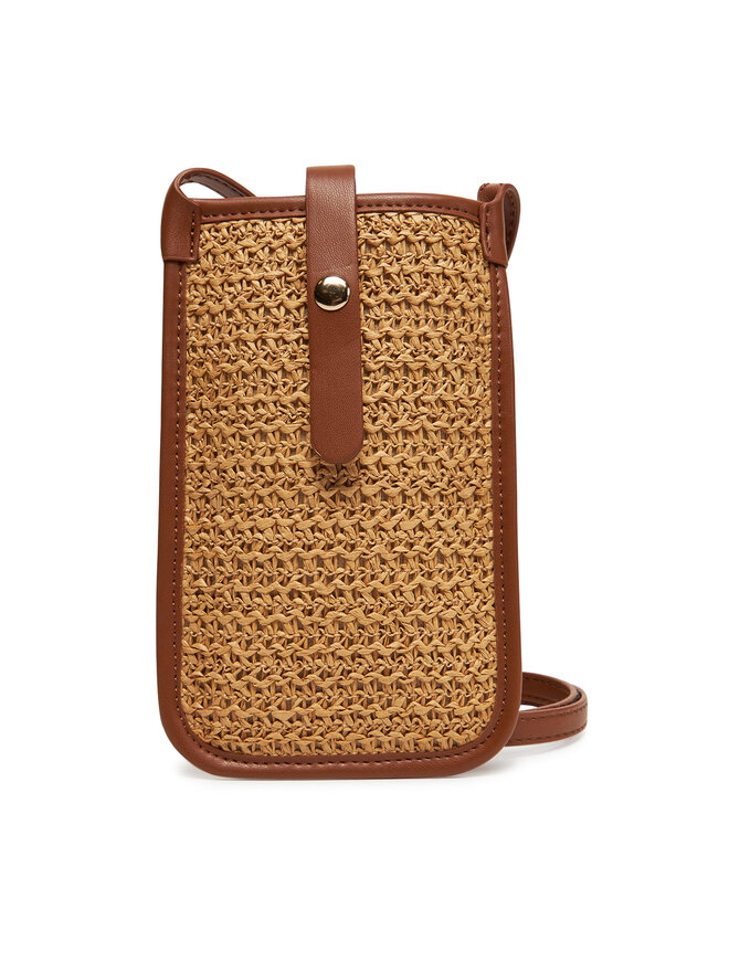 Borsa porta telefono Pieces 17158122 Beige