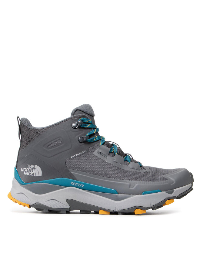 The North Face Trekingová obuv The North Face Men's Vectiv Exploris Mid Futurelight NF0A4T2U0Z11 Šedá