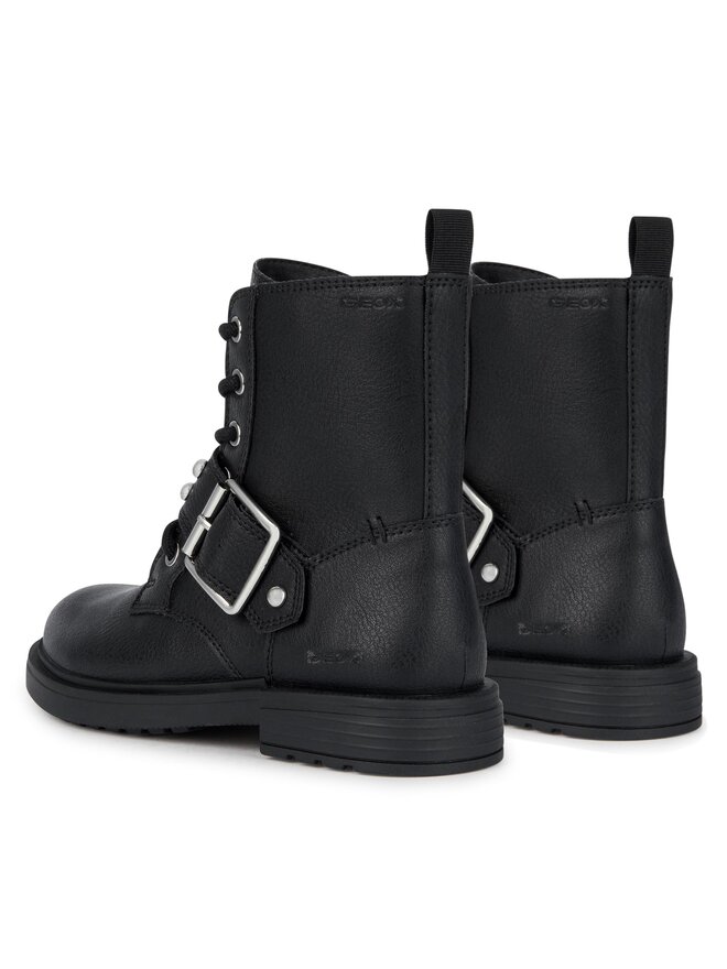 Geox Botine Geox Jr Eclair J369QD 000BU C9999 S Negru
