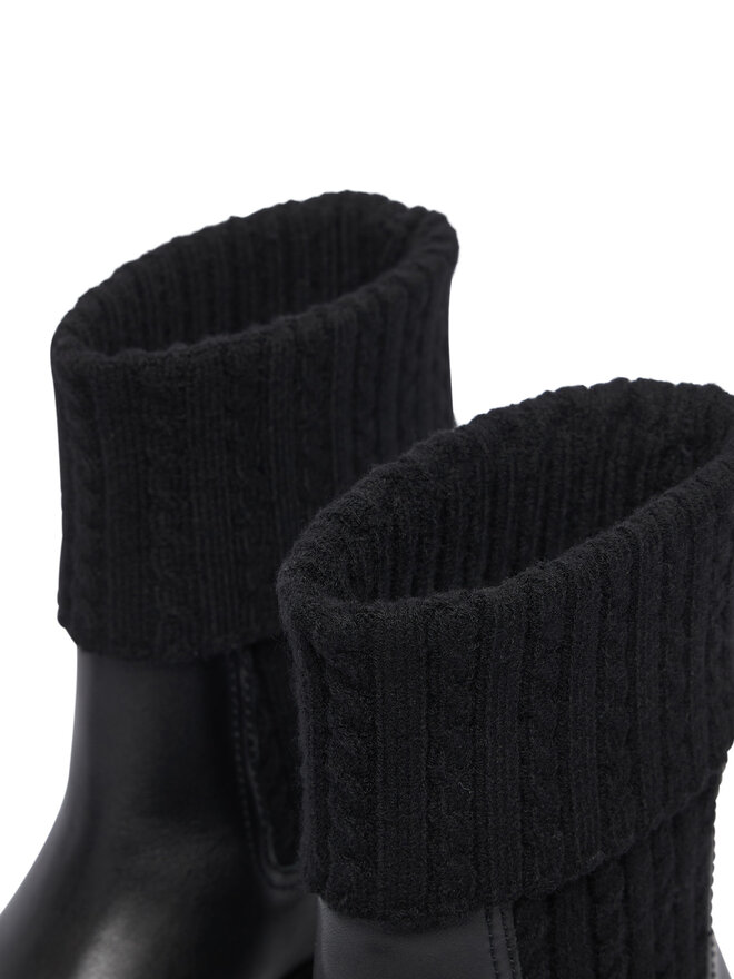 LAUREN RALPH LAUREN Stiefeletten LAUREN RALPH LAUREN Allyson Cbl Bo Bte 802P17088001 Schwarz