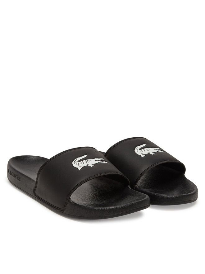 Lacoste Klapki Lacoste Serve Sliders 7-49CMA0041 Czarny