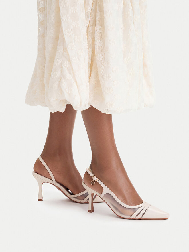 Nine West High Heels Nine West CEO-CR422-D3005C Écru