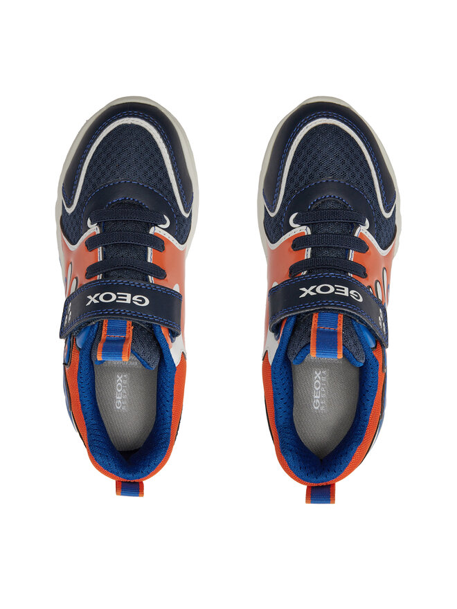 Geox Сникърси Geox J Ciberdron Boy J45LBA 01454 C0659 D Тъмносин