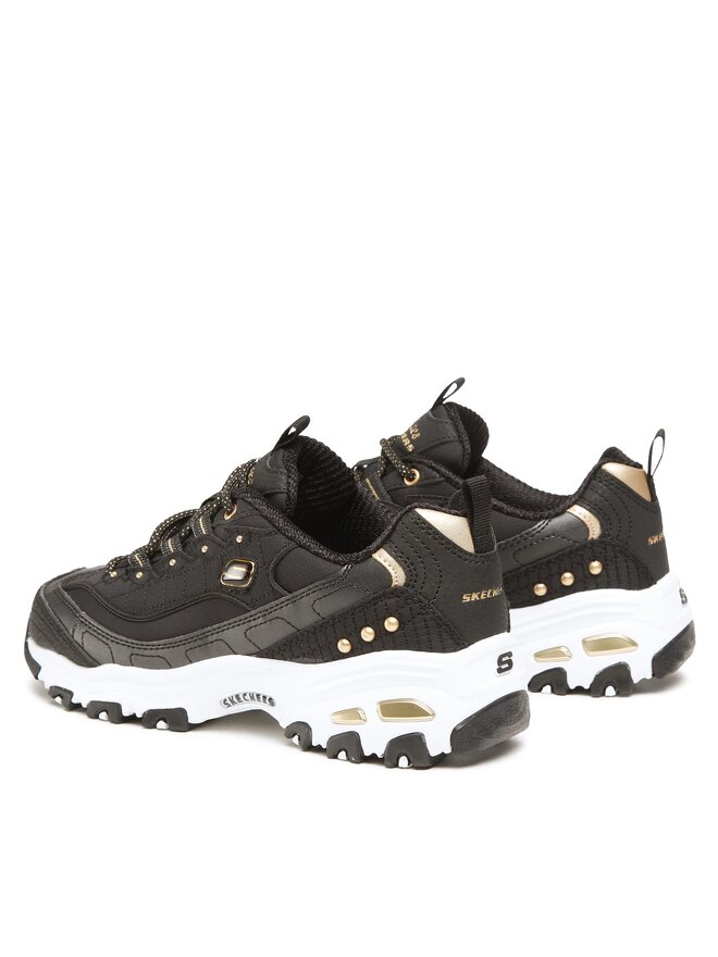 Skechers Сникърси Skechers Ladies Night 149267/BKGD Черен