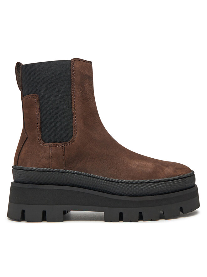 Clarks Členková obuv s elastickým prvkom Clarks Orianna 2 Top 26179351 Hnedá