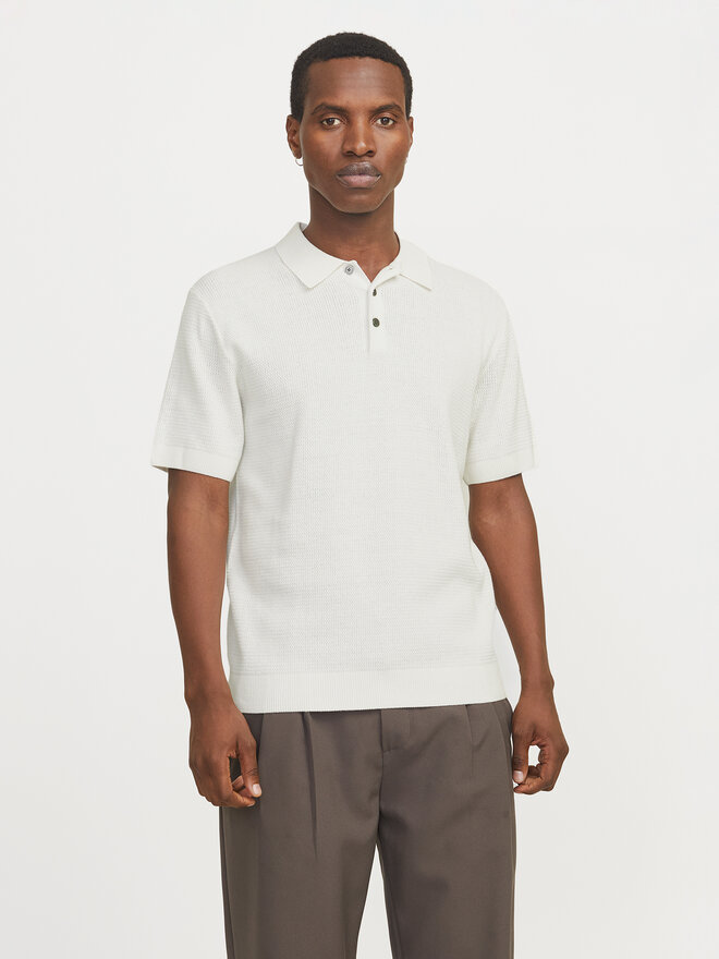 Jack&Jones Jack&Jones Poloshirt Cooper 12271483 Weiß Regular Fit