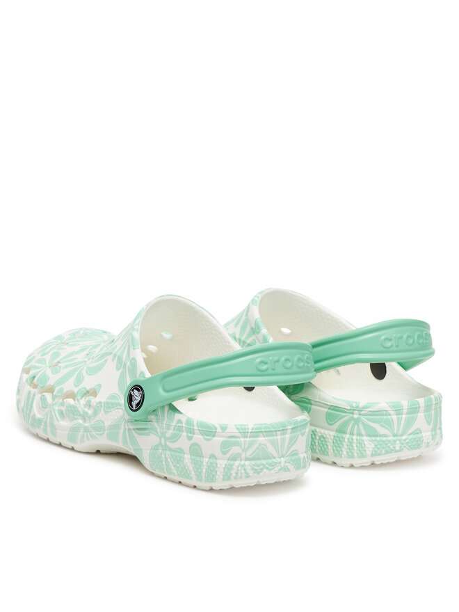 Crocs Παντόφλες Crocs BAYA GRAPHIC CLOG 206230-3U3 Λευκό