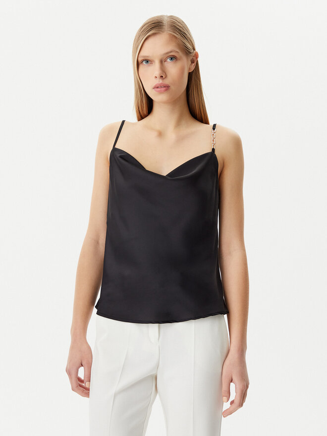 Rinascimento Rinascimento Τοπ CFC0019818002 Μαύρο Regular Fit
