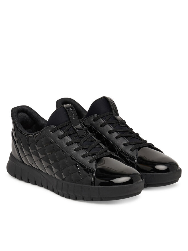Geox Sneakers Geox D Flextride Plus D667SB 254 C9999 Schwarz
