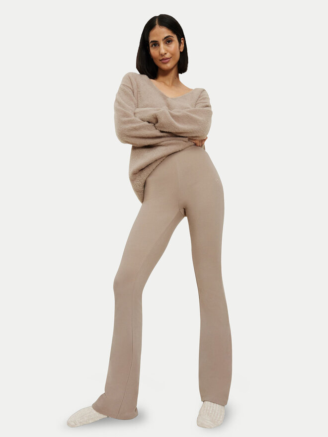 Triumph Triumph Pyjamahose Smart Thermal 10221491 Beige Slim Fit