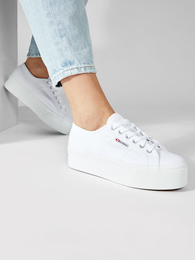 Zapatillas de tenis Superga 2790 Cotw Linea Up And Down S9111LW Blanco zapatos.es