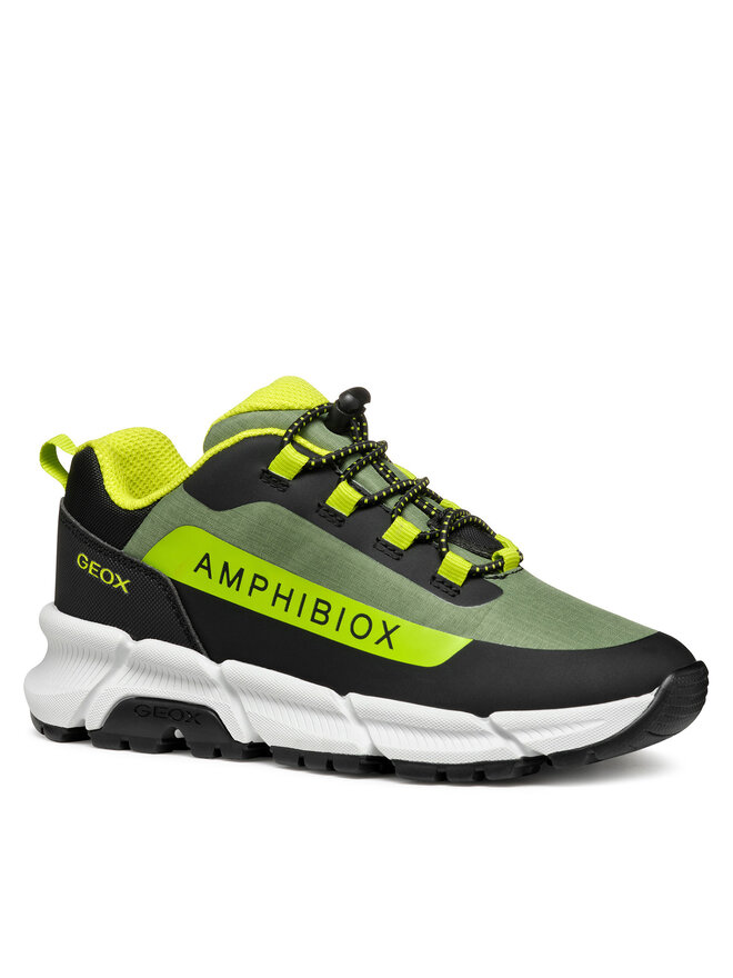 Geox Sneakers Geox J Flexyper Plus J55LCA 0FU50 C3005 S Grün