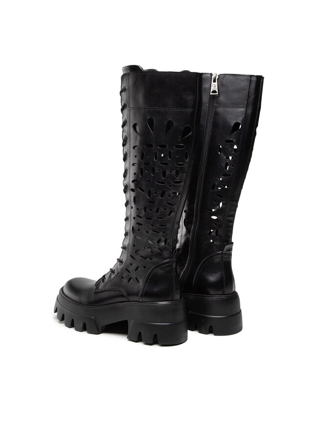 Carinii Botas altas Carinii B7998 Negro