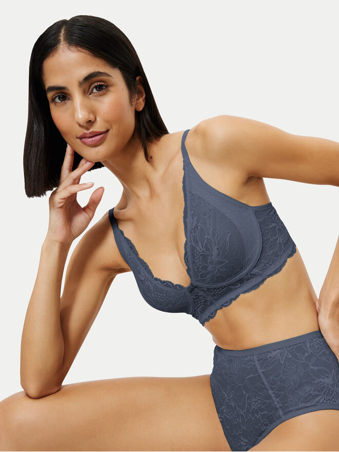 Triumph Triumph Varrásmentes melltartó Amourette Charm 10214451 Kék