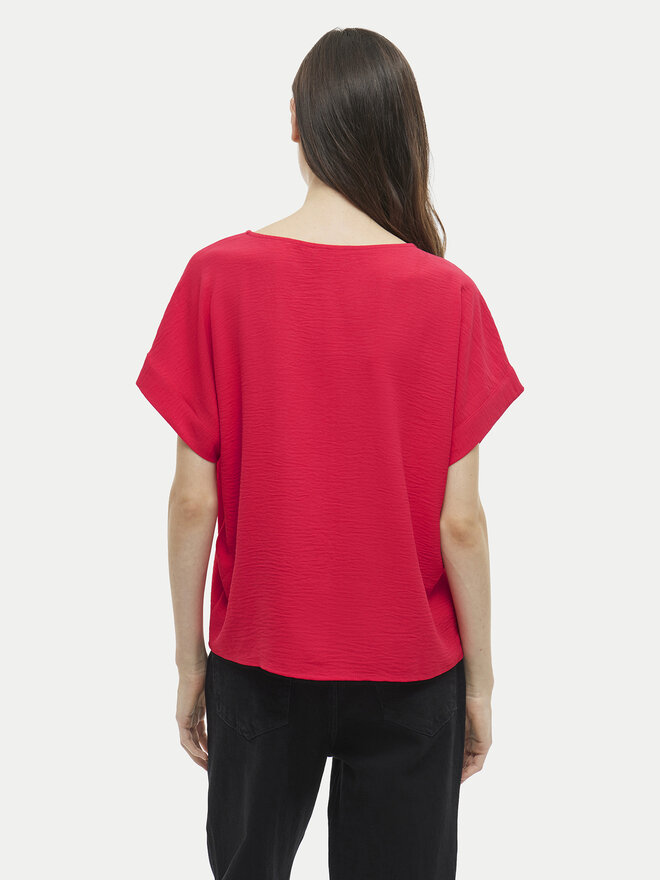 Vila Vila T-Shirt Josa 14101663 Ροζ Regular Fit