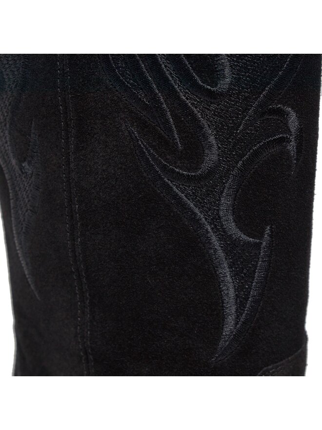 Bronx Kowbojki Bronx High boots 14297-C Czarny