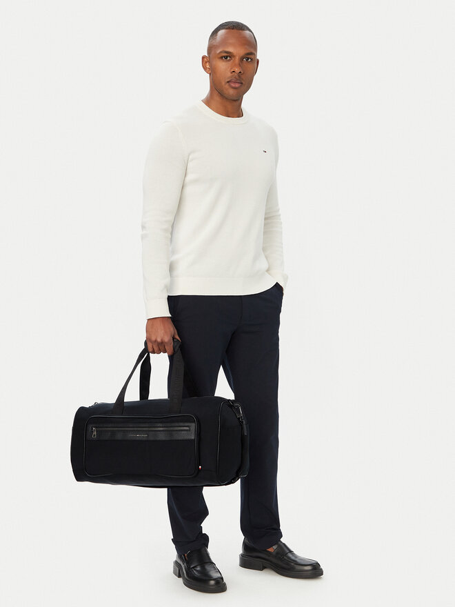 Tommy Hilfiger Tasche Tommy Hilfiger Th Repreve Duffle AM0AM14447 Schwarz