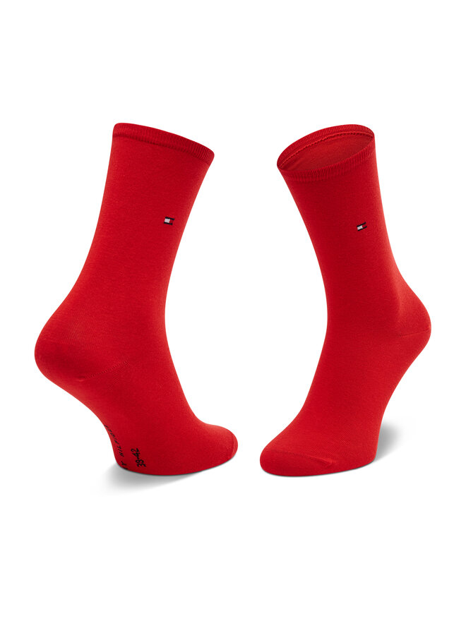 Tommy Hilfiger 2er-Set hohe Damensocken Tommy Hilfiger 100001494 Dunkelblau