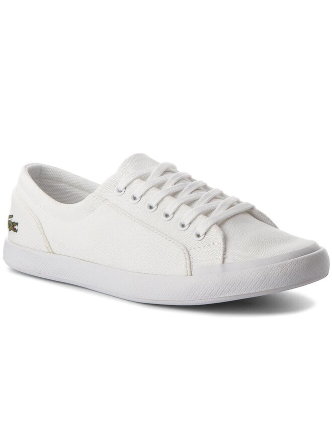 Lacoste Sneakers aus Stoff Lacoste Lancelle Bl2 Spw 7-32SPW0136001 Weiß