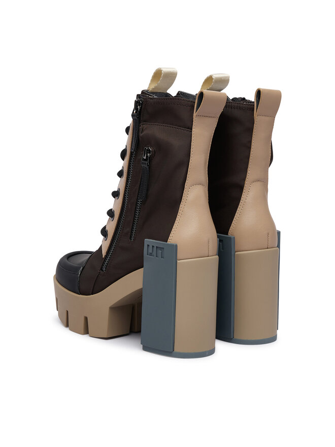 United Nude Stiefeletten United Nude Grip Cap Mid 11031161201 Dunkelbraun