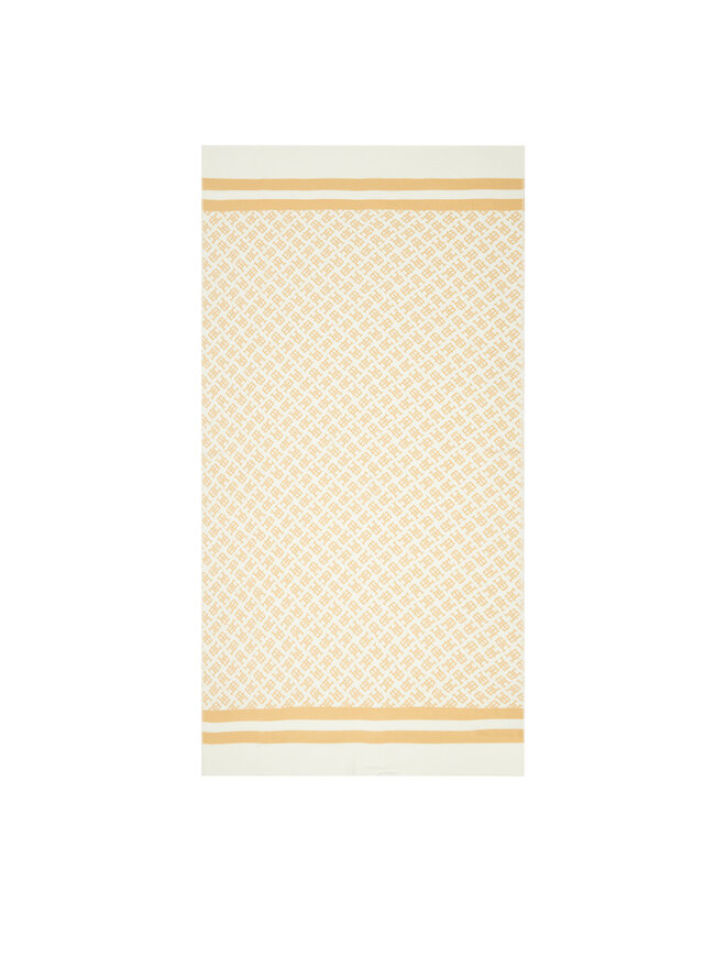 Tommy Hilfiger Šál Tommy Hilfiger Beach Summer Mono Scarf AW0AW16030 Béžová