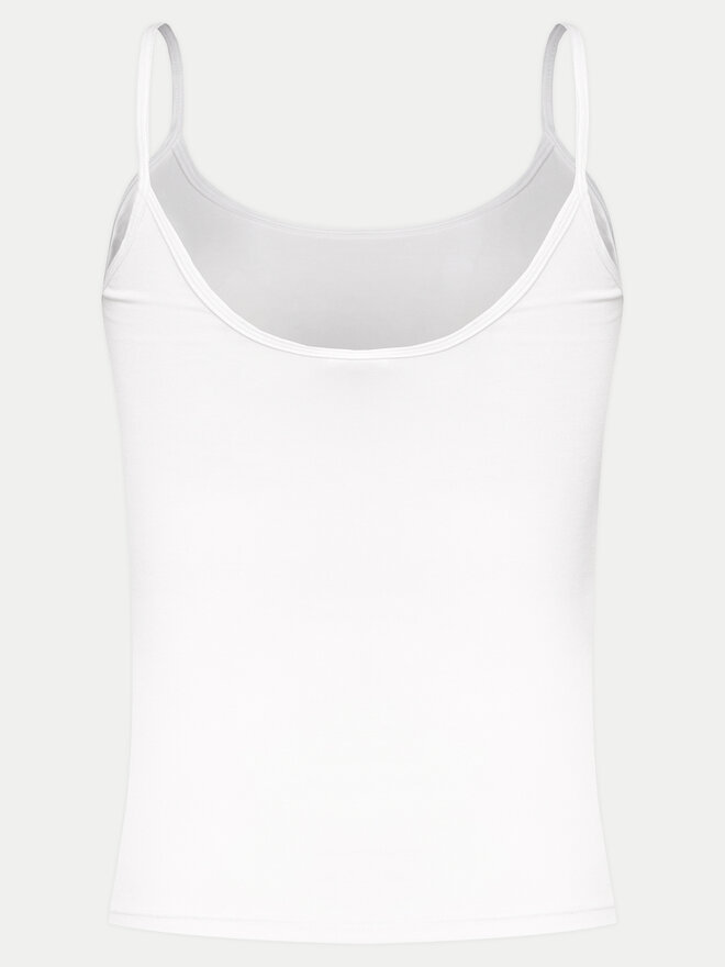 Gina Tricot Gina Tricot Τοπ 22470 Λευκό Slim Fit