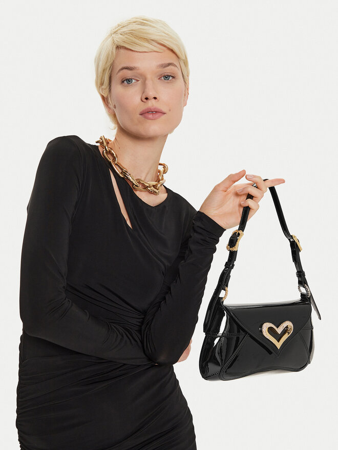 PINKO Handtasche PINKO 520 Shoulder Classic Fl AI 24-25 PLTT 103763 A1UP Schwarz