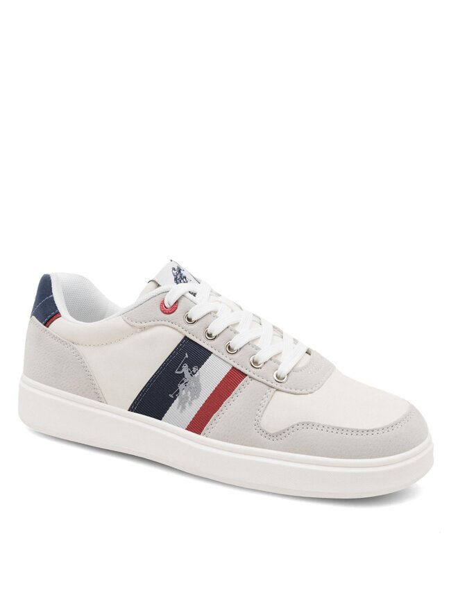 U.S. Polo Assn. Сникърси U.S. Polo Assn. ROKKO003M/CUY1 Бял