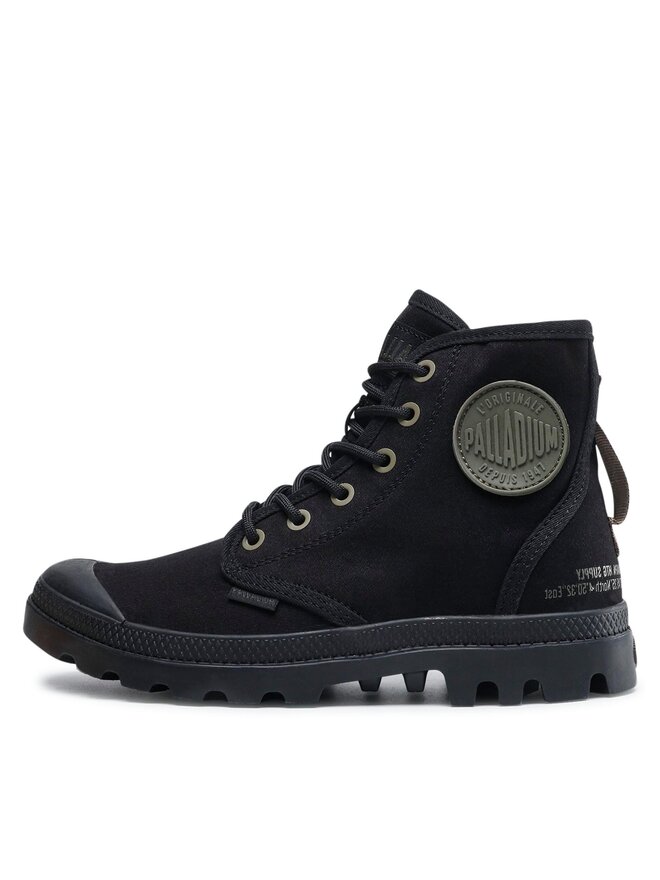 Palladium Туристически oбувки Palladium Pampa Hi Htg Supply 77356-001-M Черен