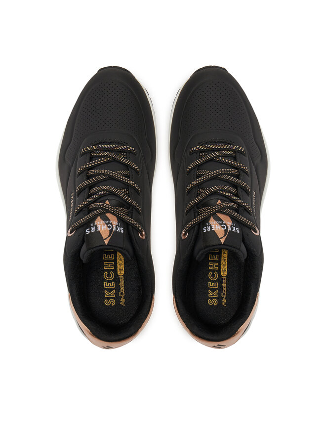 Skechers Снікерcи Skechers Uno Shimmer Away 155196/BLK Чорний