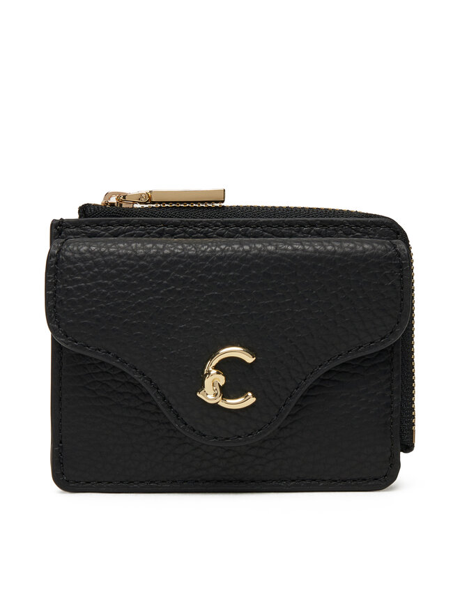 Coccinelle Малък дамски портфейл Coccinelle SSL Coccinelle C-Me E2 SSL 17 B6 21 Черен