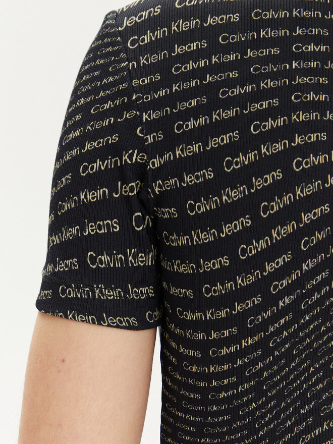 Calvin Klein Jeans Calvin Klein Jeans T-Shirt J20J223169 Schwarz Slim Fit