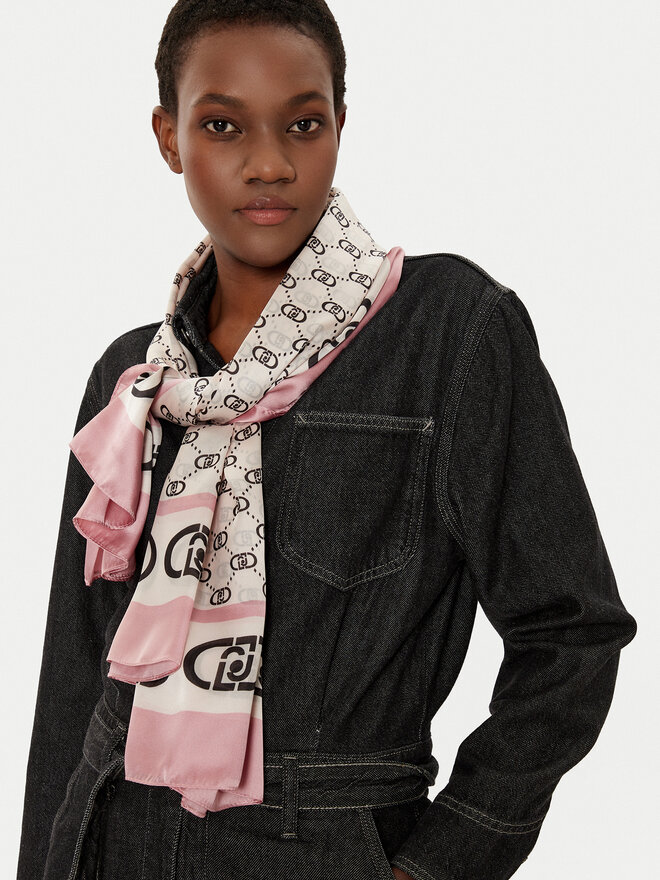 Liu Jo Chusta Liu Jo Ecs Foulard Portalo 2A5021 T0300 Różowy