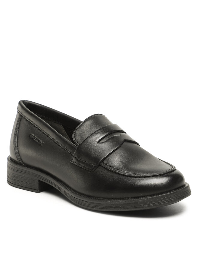 Geox Loaferke Geox Jr Agata D J3449D 00043 C9999 M Črna