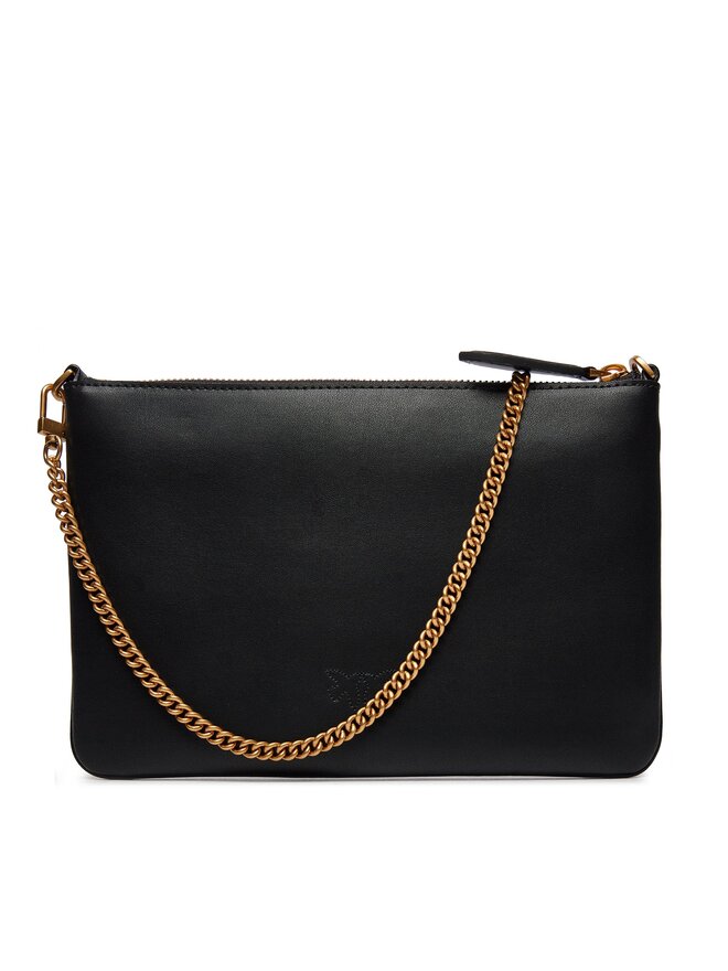 PINKO Handtasche Pinko Flat Classic PE 23 PCPL 100455 A0F1 Schwarz