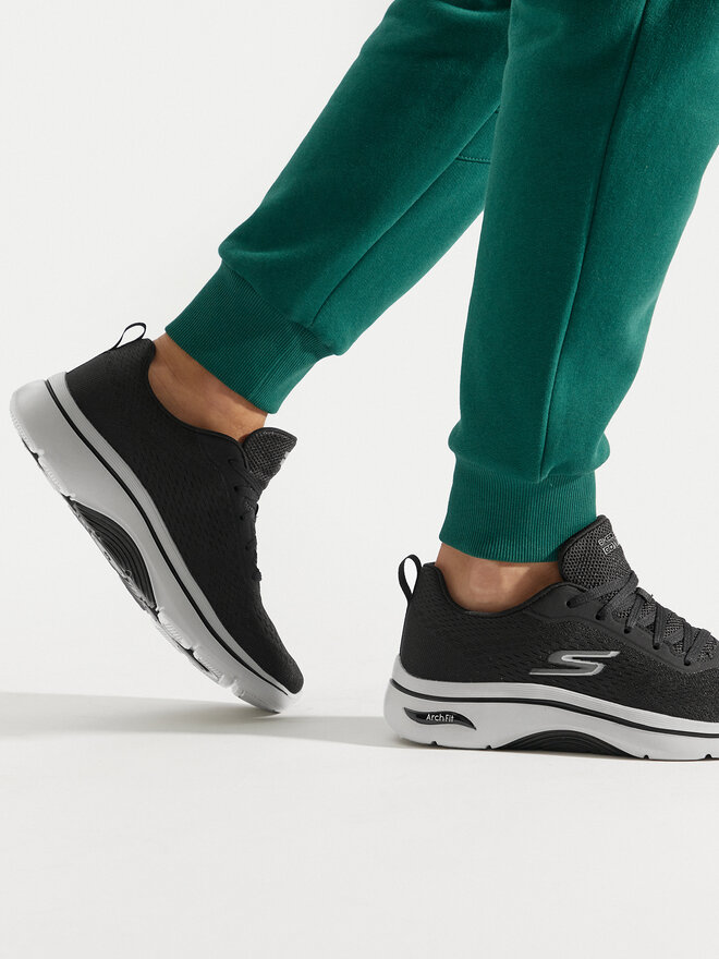 Skechers Sneakersy Skechers Go Walk Arch Fit 2.0-Idyllic 2 216516/BKCC Czarny