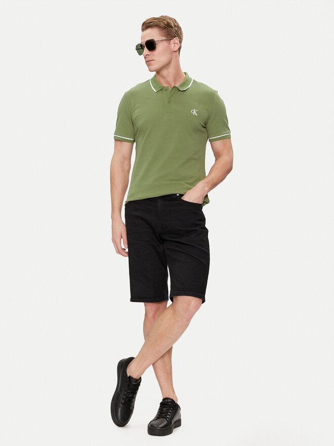 Calvin Klein Jeans Calvin Klein Jeans Polo J30J315603 Πράσινο Slim Fit