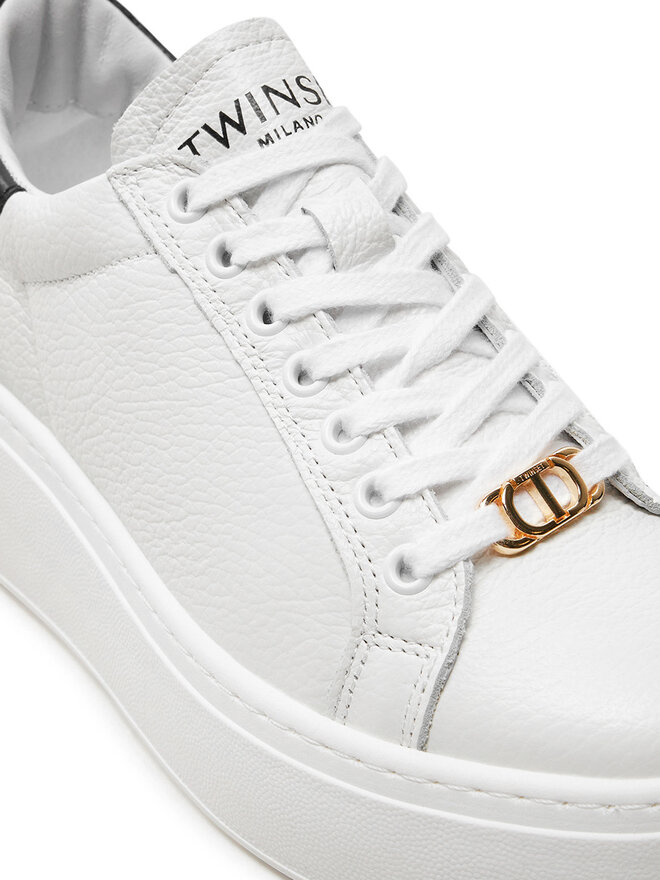 TWINSET Sneakersy TWINSET 242TCP010 Biały