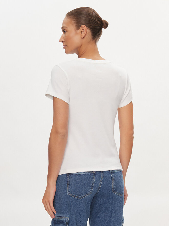Calvin Klein Jeans Calvin Klein Jeans T-Shirt J20J223358 Weiß Slim Fit