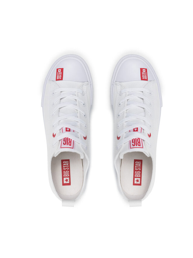 Big Star Shoes Trampki Big Star Shoes JJ174013 Biały