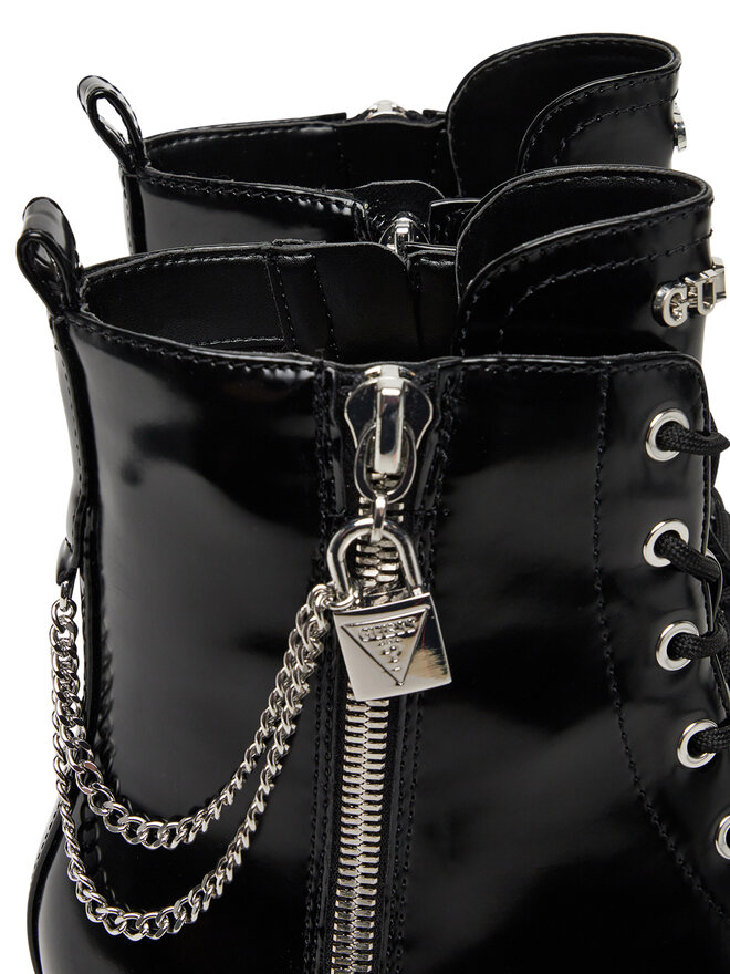 Guess Schnürschuhe Guess FLTFRO ELE10 Schwarz