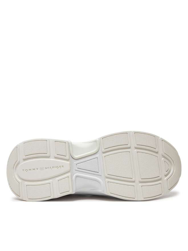 Tommy Hilfiger Sneakers Tommy Hilfiger Chunky Dressy Runner FW0FW08346 Alb