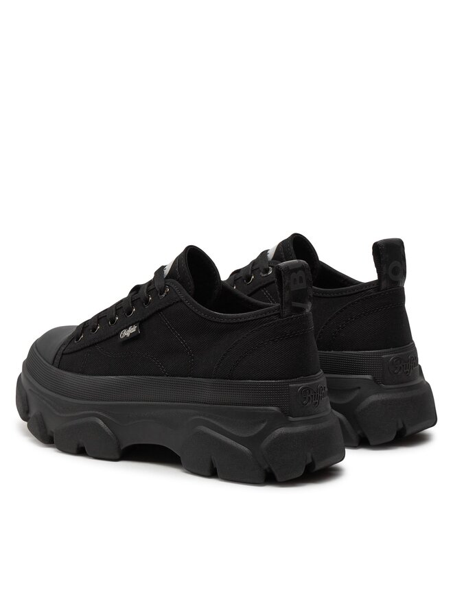 Buffalo Снікерcи Buffalo Tremor Lace Up Lo 1622453 Чорний
