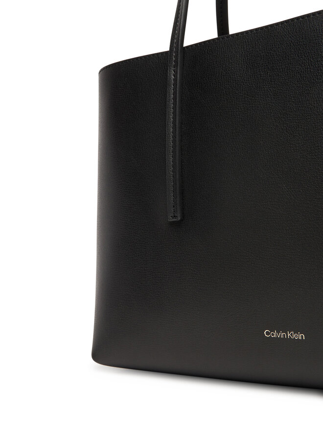 Calvin Klein Сумка Calvin Klein Foil Logo Small Tote LV04F3275G Чорний