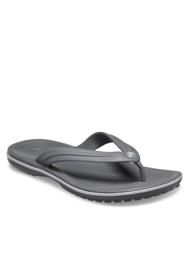 Crocs Zehentrenner Crocs Crocband Flip 11033 Grau