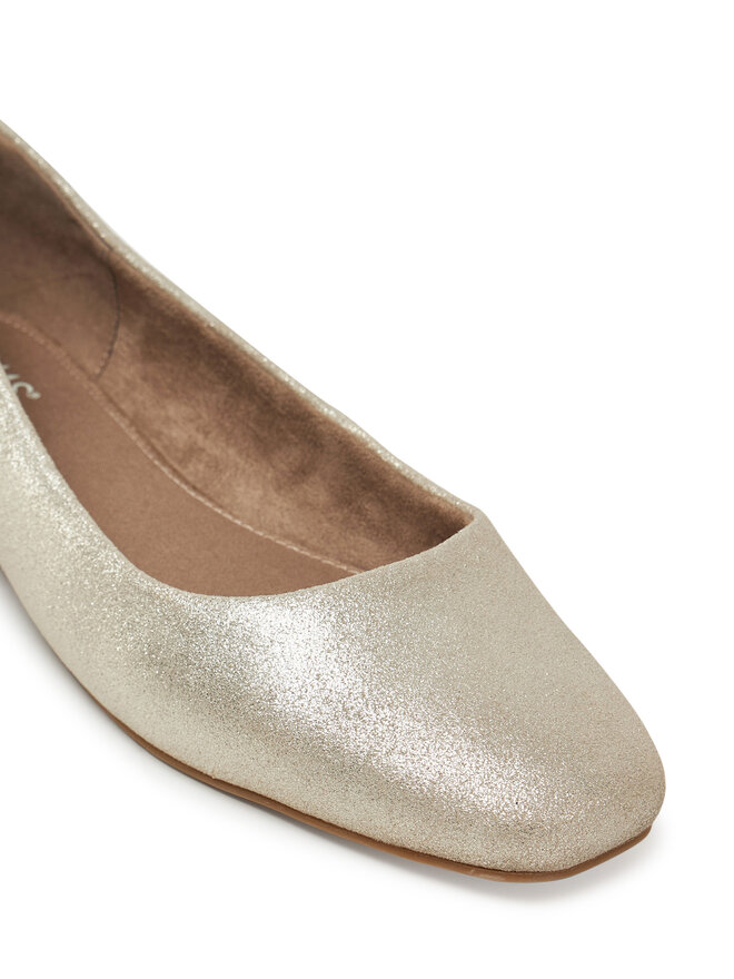 Toms Baleriny Toms Briella 10021362 Złoty