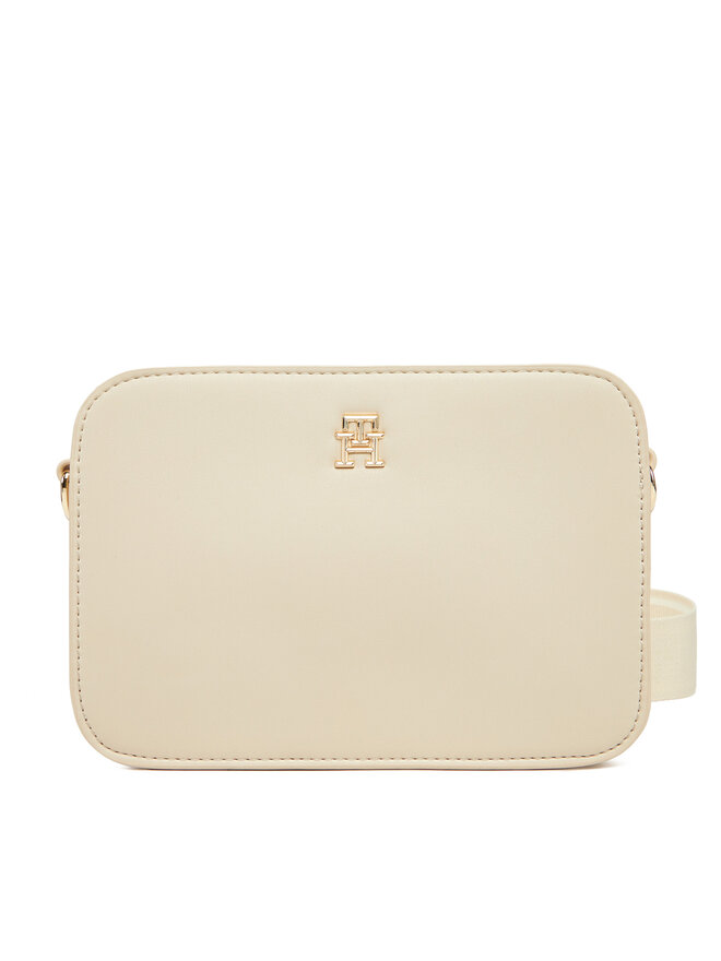 Tommy Hilfiger Bolso Tommy Hilfiger Th Logotape Camera Bag AW0AW17229 Beis
