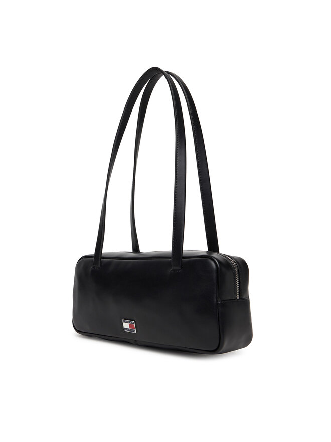 Tommy Jeans Handtasche Tommy Jeans Tjw City Shoulder Bag AW0AW18075 Schwarz
