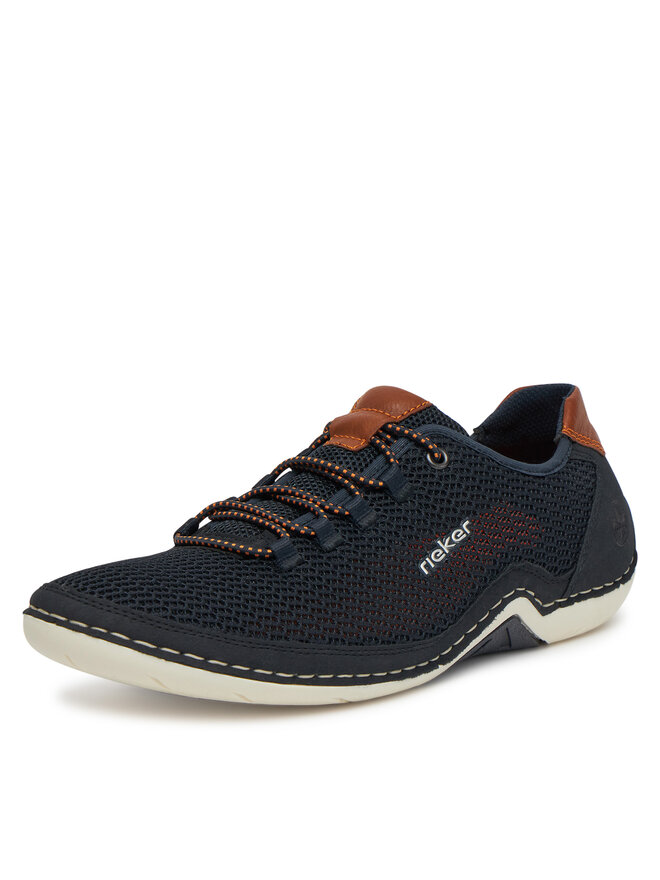Rieker Sneakersy Rieker 07555-14 Czarny